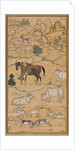 Akbar Mounting his Horse; page from the Chester Beatty Akbar Nama, 1605-07 by Sur Das Gujarati (attributed to)