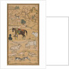 Akbar Mounting his Horse; page from the Chester Beatty Akbar Nama, 1605-07 by Sur Das Gujarati (attributed to)