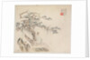 Album of Landscape Paintings Illustrating Old Poems: An Old Man Sits under a Pine Tree…, 1700s by Hua Yan