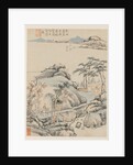 Album of Seasonal Landscapes, Leaf F, 1668 by Xiao Yuncong