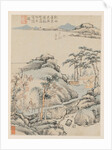 Album of Seasonal Landscapes, Leaf F, 1668 by Xiao Yuncong