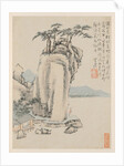 Album of Seasonal Landscapes, Leaf G, 1668 by Xiao Yuncong