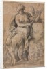 Allegorical Figure, 16th century by Niccolo dell' Abbate
