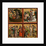 Altarpiece with The Passion of Christ, c. 1440s by Master of the Schlägl Altarpiece