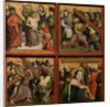 Altarpiece with The Passion of Christ, c. 1440s by Master of the Schlägl Altarpiece