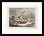 American Farm Scenes, Winter, 1853 by Nathaniel Currier