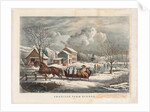 American Farm Scenes, Winter, 1853 by Nathaniel Currier
