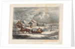 American Farm Scenes, Winter, 1853 by Nathaniel Currier