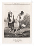 Ancient History : Pl. 27, Telemachus Ravaged by Love…, 1842 by Honoré Daumier