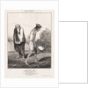 Ancient History : Pl. 27, Telemachus Ravaged by Love…, 1842 by Honoré Daumier