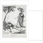 Ancient History, plate 20: Alexander and Diogenes, 14 August 1842 by Honoré Daumier; Aubert