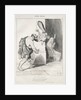 Ancient History, plate 25: Hercules Subdued by Cupid, 18 September 1842 by Honoré Daumier; Aubert