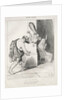Ancient History, plate 25: Hercules Subdued by Cupid, 18 September 1842 by Honoré Daumier; Aubert
