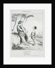 Ancient History, plate 48: The Shepherds of Virgil, 31 December 1842 by Honoré Daumier; Aubert