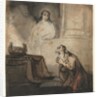 Angel Appearing to Zacharias, third quarter 1600s by Samuel van Hoogstraten