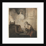 Angel Appearing to Zacharias, third quarter 1600s by Samuel van Hoogstraten