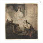 Angel Appearing to Zacharias, third quarter 1600s by Samuel van Hoogstraten
