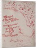 Announcement of a birth, 1898 by Pierre Bonnard