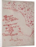 Announcement of a birth, 1898 by Pierre Bonnard