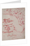 Announcement of a birth, 1898 by Pierre Bonnard