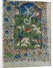 Annunciation to the Shepherds: Leaf from a Book of Hours, c. 1420-1430 by Henri d'Orquevaulx; Workshop
