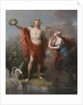 Apollo, God of Light, Eloquence, Poetry and the Fine Arts with Urania, Muse of Astronomy, 1798 by Charles Meynier