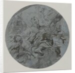 Apotheosis of a Saint, second half 17th century by Giovanni Battista Benaschi