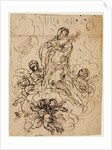 Apotheosis of a Saint, c. 1700? by Antonio Domenico Gabbiani (attributed to)