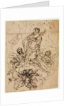 Apotheosis of a Saint, c. 1700? by Antonio Domenico Gabbiani (attributed to)