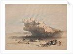 Approach to Petra, an Ancient Watch Tower Commanding the Valley of El Chor, 1839 by David Roberts