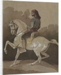 Arab on Horseback, 1800s by Horace Vernet