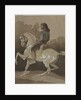Arab on Horseback, 1800s by Horace Vernet