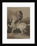 Arab on Horseback, 1800s by Horace Vernet