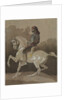 Arab on Horseback, 1800s by Horace Vernet