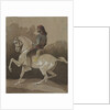 Arab on Horseback, 1800s by Horace Vernet