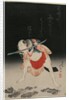 Arashi Rikan as Sanshichi Kurobei in the Play 'Natsu matsuri Naniwa Kagami' by Shumbaisai Hokuei