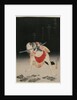 Arashi Rikan as Sanshichi Kurobei in the Play 'Natsu matsuri Naniwa Kagami' by Shumbaisai Hokuei