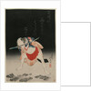 Arashi Rikan as Sanshichi Kurobei in the Play 'Natsu matsuri Naniwa Kagami' by Shumbaisai Hokuei