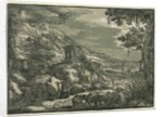 Arcadian Landscape, c. 1615 by Hendrick Goltzius (attributed to)