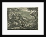 Arcadian Landscape, c. 1615 by Hendrick Goltzius (attributed to)