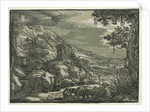 Arcadian Landscape, c. 1615 by Hendrick Goltzius (attributed to)