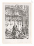 Architectural Remains and Fragments: Rouen - Fontaine de la Crosse, 1827 by Richard Parkes Bonington