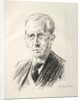 Arno Holz Mappe: Portrait Arno Holz, 1923 by Max Liebermann