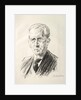 Arno Holz Mappe: Portrait Arno Holz, 1923 by Max Liebermann