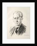 Arno Holz Mappe: Portrait Arno Holz, 1923 by Max Liebermann
