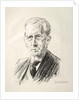 Arno Holz Mappe: Portrait Arno Holz, 1923 by Max Liebermann