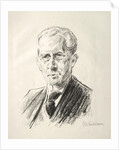 Arno Holz Mappe: Portrait Arno Holz, 1923 by Max Liebermann