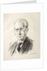 Arno Holz Mappe: Portrait Arno Holz, 1923 by Max Liebermann