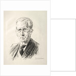 Arno Holz Mappe: Portrait Arno Holz, 1923 by Max Liebermann