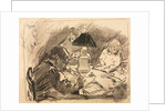 Around the Lamp, 1888 by Auguste Louis Lepère